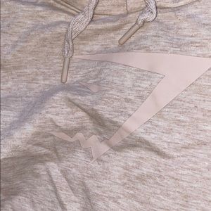 Gymshark crossbody cropped hoodie